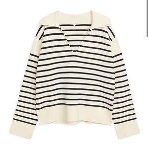 Arket Striped Sweater Size Small